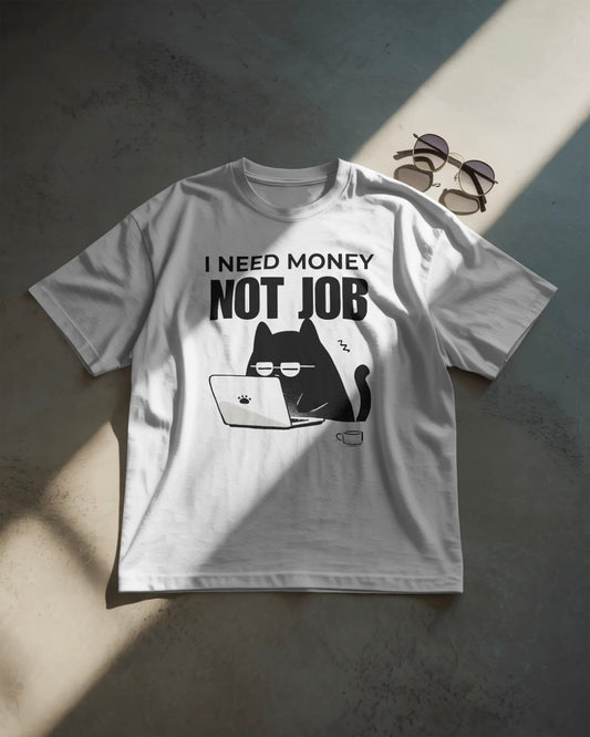 SARCASTIC CAT SUPIMA TEE