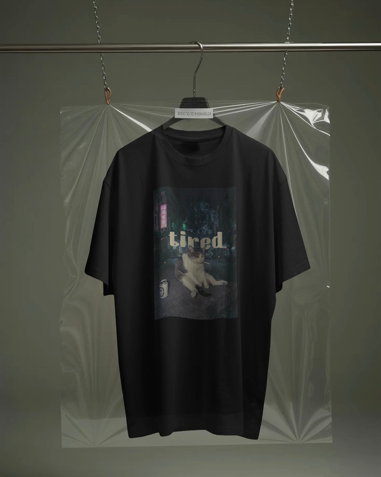 MIDNIGHT OVERSIZED TEE