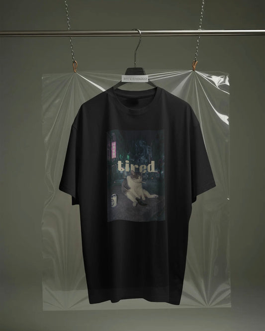 MIDNIGHT OVERSIZED TEE