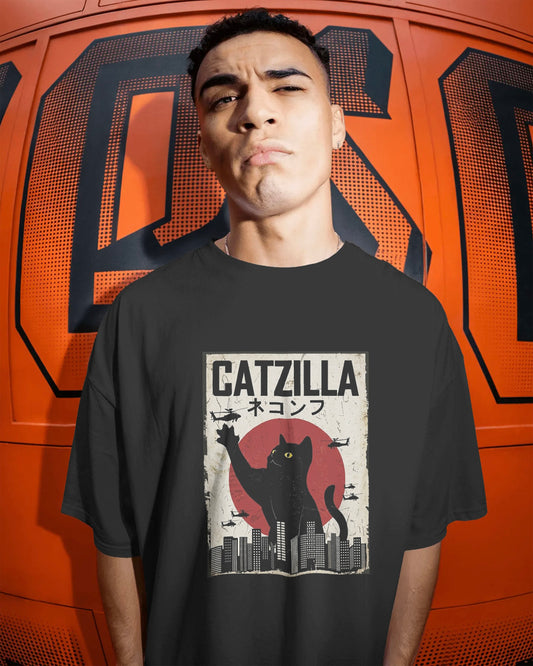 CATZILLA OVERSIZED TEE