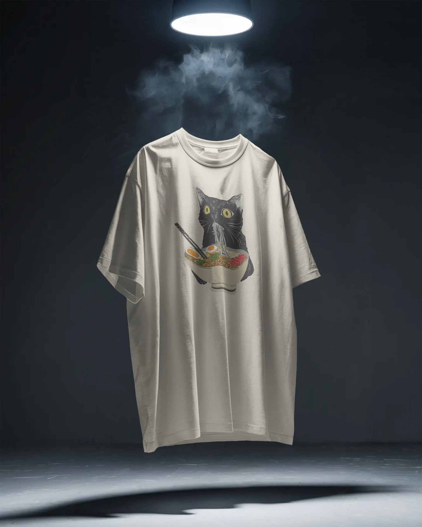 RAMEN CAT OVERSIZED TEE